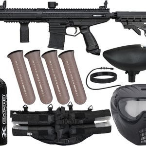 Tippmann Stormer Elite Dual Fed Epic Paintball Gun Package Kit