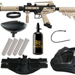 Tippmann Cronus Tactical Legendary Paintball Gun Package Kit - Tan/Black