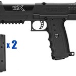 Tippmann TiPX Sierra Paintball Pistol Package Kit - Black/Black