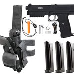 Tippmann TiPX Trufeed Deluxe Pistol Kit - Black/Black