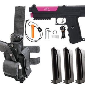 Tippmann TiPX Trufeed Deluxe Pistol Kit - Black/Dust Pink