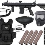 Tippmann Stormer Elite Dual Fed Heavy Gunner Paintball Gun Package Kit