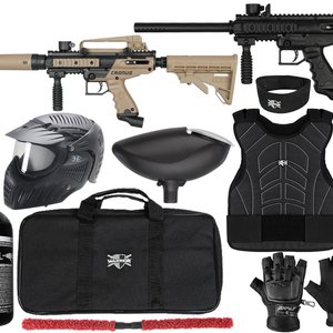 Tippmann Cronus Basic & Tactical Level 2 Protector Paintball Gun Package Kit