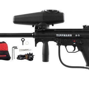 Tippmann A5 Semi Auto Paintball Marker - Black (T101041)