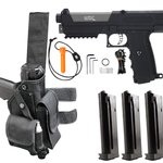 Tippmann TiPX Trufeed Deluxe Pistol Kit - Black/Gun Metal Grey