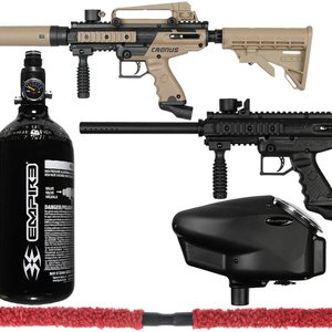 Tippmann Cronus Basic & Tactical Core Paintball Gun Package Kit