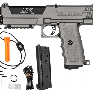 Tippmann TiPX Trufeed Paintball Pistol - Steel Grey