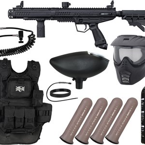 Tippmann Stormer Tactical Heavy Gunner Paintball Gun Package Kit